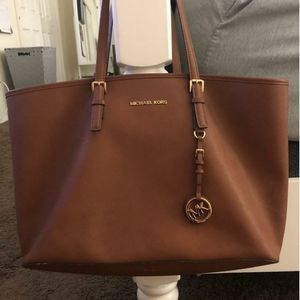 Michael Kors Luggage Brown Tote
